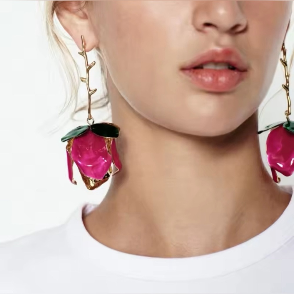 Beautiful Tulip Earrings